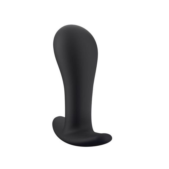 Анальна пробка Fun Factory BOOTIE M, чорна, діаметр 3,3 см, тонкий обмежувач sexstyle | Зображення 4