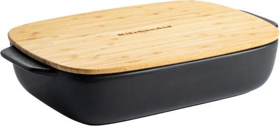 Форма для випічки KitchenAid Matte Oven-to-table CC004969-001 31x18.5x6 см чорна