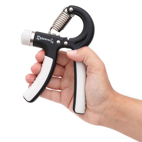 Еспандер кистьовий Cornix 5-60 кг з регульованим навантаженням XR-0142 Black/Grey | Зображення 2