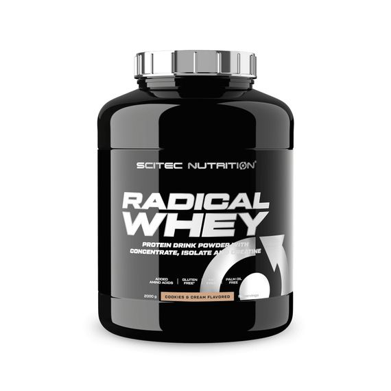 Протеїн Scitec Nutrition Radical Whey 2000 р, Cookies &amp; cream