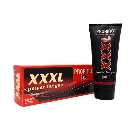 Крем, що збільшує об'єм, сильний HOT PRORINO XXXL Cream for men 65 мл Sex Aura