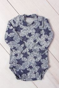 Боді ясельний для хлопчика Носи своє 56 Сірий (p-2310-86328)