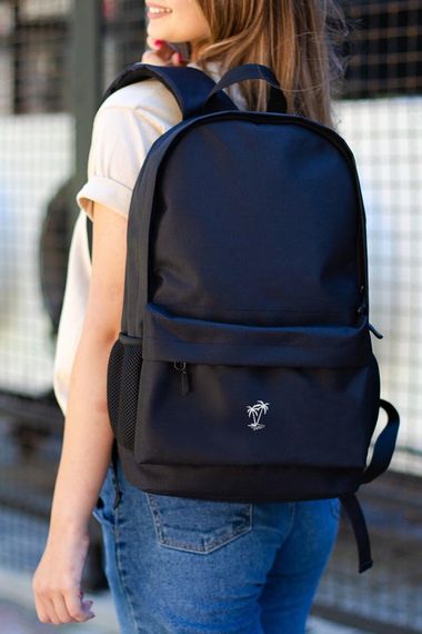 Повсякденний рюкзак шкільний Without зпринтом Palm Black | Зображення 2