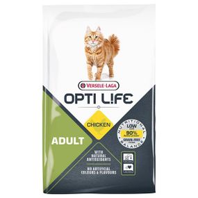 Сухий корм Opti Life Adult Опти Лайф суперпреміум беззерновий для котів 7,5 кг