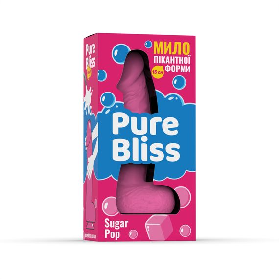 Мило член Pure Bliss Sugar Pop Pink, 15 см | Зображення 5