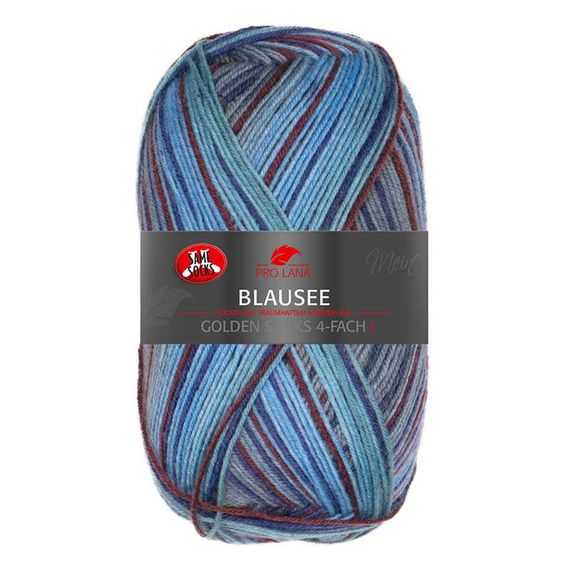 Шкарпеткова пряжа Pro Lana Golden Socks Blausee, 05 | Зображення 1