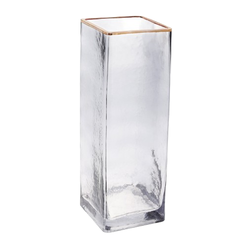 Ваза скло Евіан 30см світло-сірий БОНА ДИ