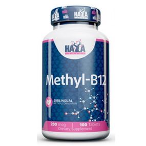 Витамин Б12 Haya Labs Methyl B-12 200 mcg 100 Tabs