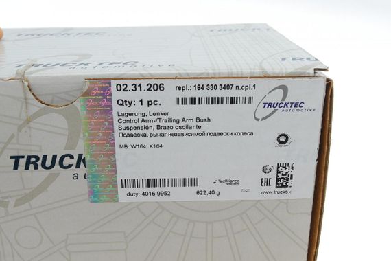 Сайлентблок важеля переднього Mercedes Benz GL-class X164  M-class W164 05- L  02.31.206 | Зображення 4