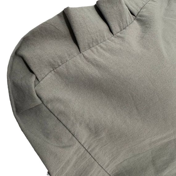 Декоративна наволочка SoundSleep Stonewash Dark Gray 45х45 см з рюшами (94331950) | Зображення 2