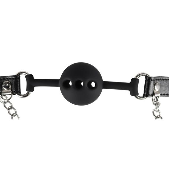 Набір БДСМ - Erospace Wild Play Mouth Gag With Nipple Clamps C15 | Зображення 5
