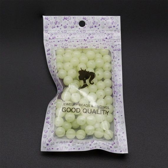 Декоративные бусинки для творчества Флуоресцентные Dom Busin УТ100014159 в упаковке 85 шт | Зображення 5