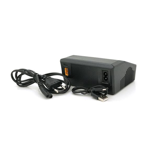 Зарядний пристрій ToolkitRC M6DAC два канала по 350Вт, тип АКБ LiPo, LiHv, Li-ion, NiMh, LiFe, Pb, USB iнтерфейс, XT60, вхiд | Зображення 4