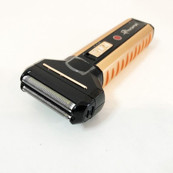 Електрична бритва Gemei GM 789, 3 насадки. OY-327 Колір коричневий | Зображення 3