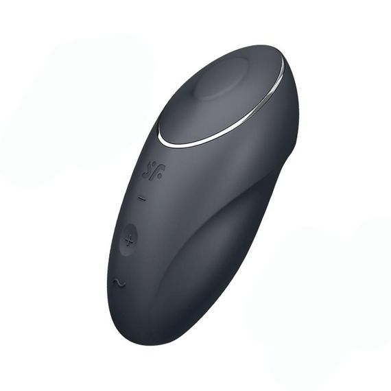 Кліторальний стимулятор - Satisfyer Tap & Climax 1 Grey sexstyle | Зображення 7
