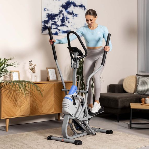 Орбитрек магнитный Hop-Sport HS-400B Icon серебристый | Зображення 2