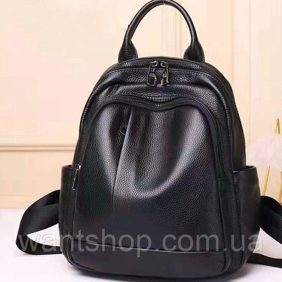 Модний жіночий шкіряний рюкзак 73979