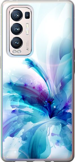 Чехол на Oppo Reno5 Pro Plus цветок "2265u-2243-17620"