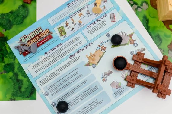 Настольная игра Битва Катапульт (Catapult Feud) укр. | Зображення 6