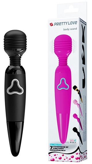 Вибромассажер - Pretty Love Body Wand Black sexstyle