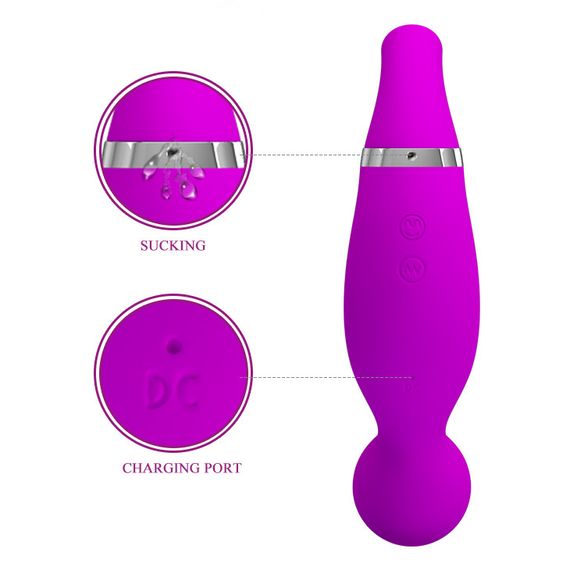 Вібростимулятор з вакуумною стимуляцією ROMANCE - Pecker, MC22 Sex Aura | Зображення 3