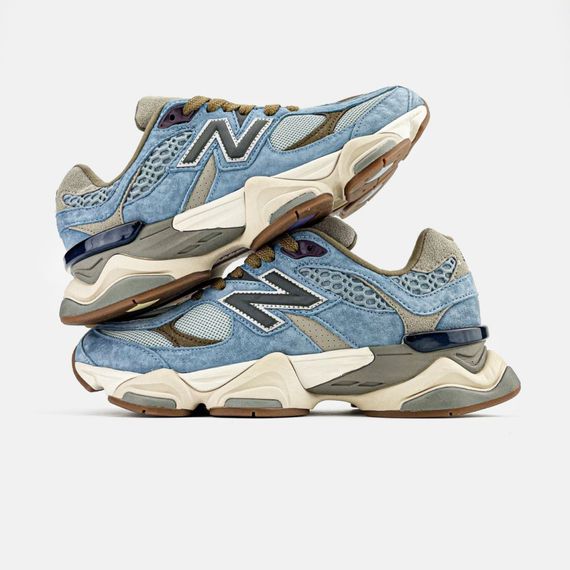 Демісезонні кросівки New Balance матеріал замша/текстиль колір блакитний | Зображення 6