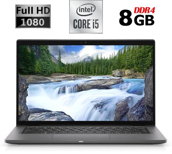 Ультрабук Dell Latitude 7410 / 14" (1920x1080) IPS / Intel Core i5-10310U (4 (8) ядра по 1.7 - 4.4 GHz) / 8 GB DDR4 / 240 GB SSD M.2 / Intel UHD Graphics / WebCam / USB 3.2 / HDMI / Windows 10 б/у