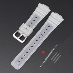 Ремінець для Casio G-Shock GA-2100/2110 Translucent Silver