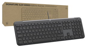 Клавіатура Logitech Signature Slim K620 Wired Keyboard for Business - GRAPHITE (920-013333)