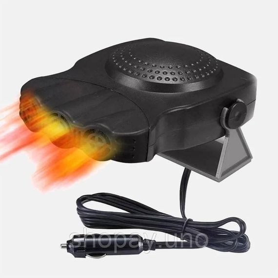 Тепловентилятор автомобильный Car Fan CF-612, дуйка для авто, Универсальный обогреватель в машину | Зображення 8