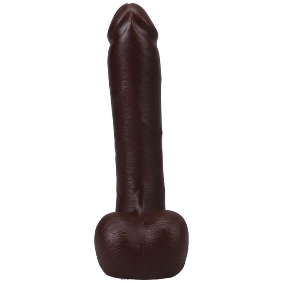 Фалоімітатор Doc Johnson The Realistic Cock ULTRASKYN - 9 Inch with Balls Chocolate Sex Aura | Зображення 3