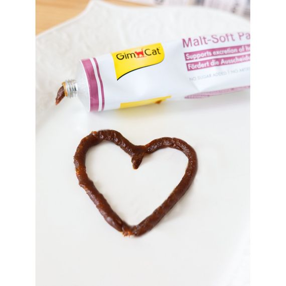 Паста GimCat Every Day Malt-Soft Paste Extra для котів для виведення шерсті зі шлунку 20 г | Зображення 3