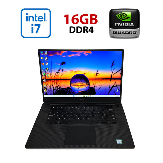 Мобильная рабочая станция Dell Precision 5530 / 15.6" (1920x1080) IPS / Intel Core i7-8850H (6 (12) ядра по 2.6 - 4.3 GHz) / 16 GB DDR4 / 256 GB SSD / nVidia Quadro P1000, 4 GB GDDR5, 128-bit / WebCam б/у