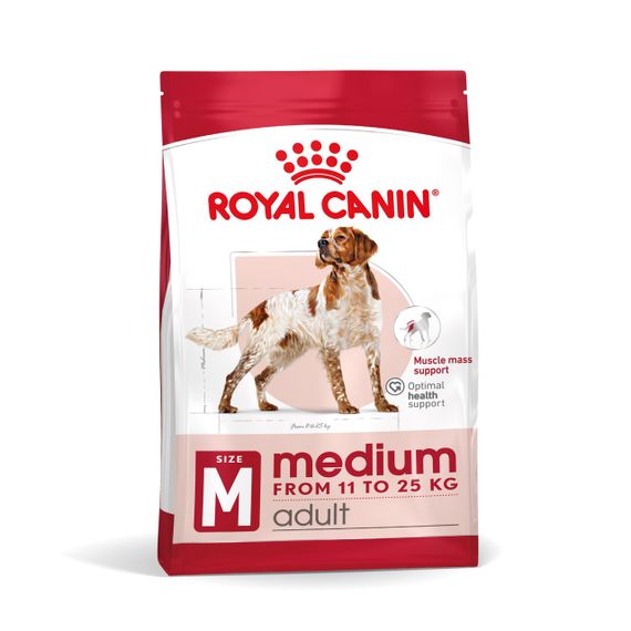Корм Royal Canin Medium Adult сухий для дорослих собак середніх порід 4 кг
