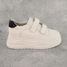 Кеди жіночі шкіряні 588418 Білі 36 37 38 39 40