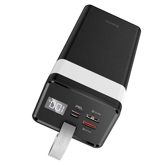 Портативний ЗП Power Bank Hoco J86 Powermaster 22.5W 40000 mAh Чорний | Зображення 1