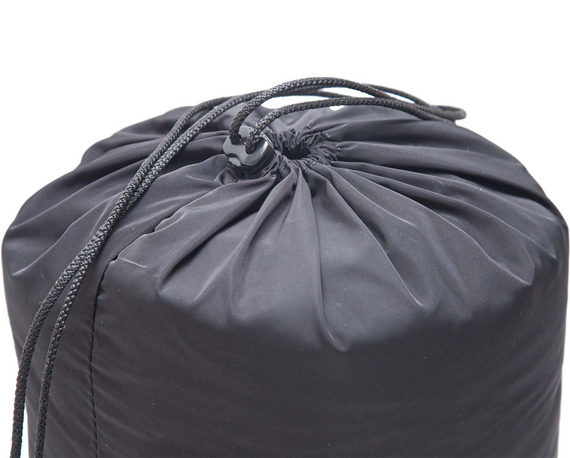 Спальний мішок з капюшоном 2.10х90 фліс чорний зимовий | Зображення 3