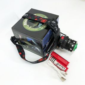 Ліхтар на лоб для риболовлі Police Police T105-T6+COB, Налобний ліхтар зі зручним ремінцем для голови BM-66