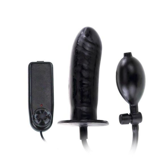 Вібратор із розширювачем "Bigger Joy" BW-008078AQ Sex Aura | Зображення 2