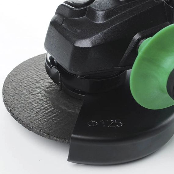 Кутошліфувальна машина (болгарка) APRO 20В, 125мм, 4А, 20AG, 1 АКБ, ЗП, кейс (арт.895100) | Зображення 4