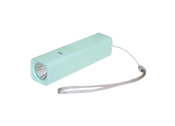 Ліхтар акумуляторний ручний LED FL2 1W 6500K 3/4H 100L bat: 3.7V 1.2A Green Ny95001243 | Зображення 4