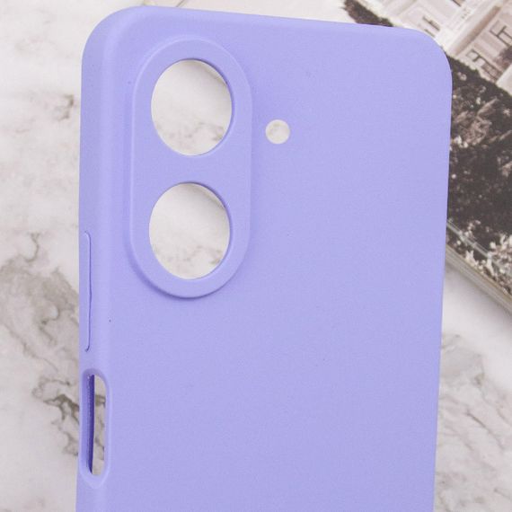 Чохол TPU GETMAN Liquid Silk Full Camera для Xiaomi Redmi 13C / Poco C65 Бузковий / Dasheen | Зображення 3