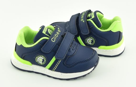 Кросівки F709 blue-apple green mix Clibee 23, 15 | Зображення 7
