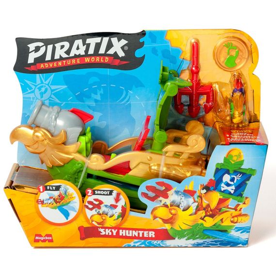 Детский игровой набор с фигурками "Пиратский корабль Небесный охотник" PIRATIX PPXSP114IN10
