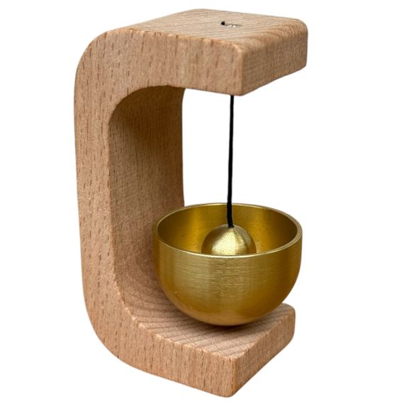 Деревянный звонок Primo Wood Bell для дверей - Light Brown | Зображення 2
