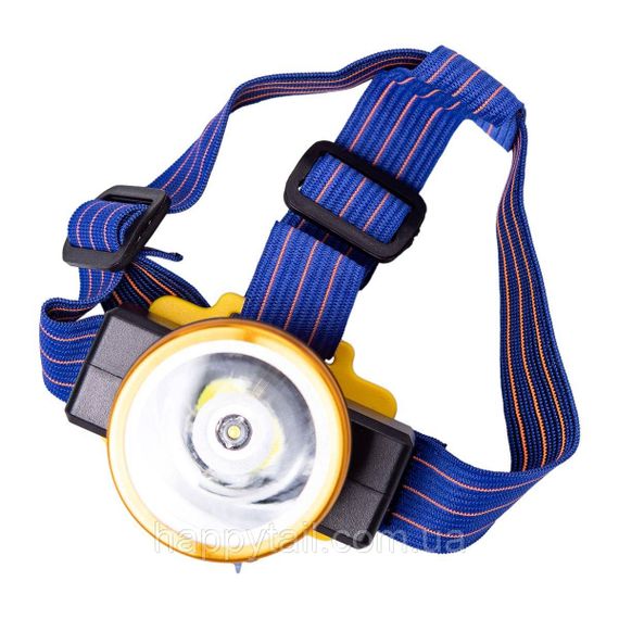 Налобний ліхтар акумуляторний 7х7х5 см LED 3 режими роботи HP-JG-2 | Зображення 4