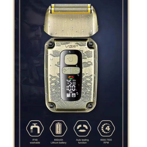 Електробритва VGR V-359 gold шейвер для вологого та TX-446 сухого гоління | Зображення 5