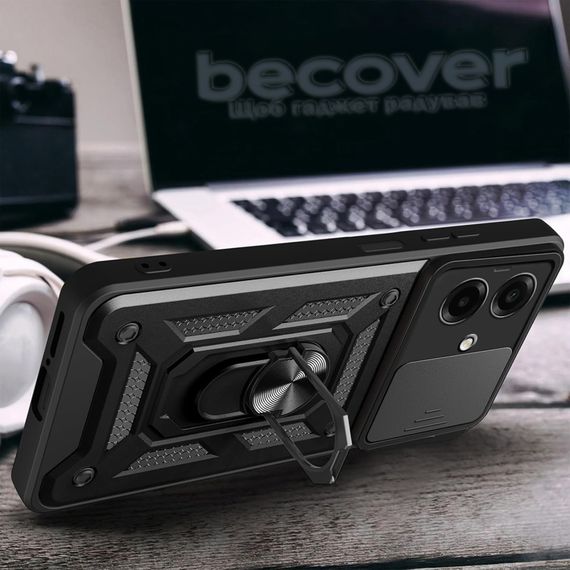 Чохол до мобільного телефона BeCover Military Samsung Galaxy A07 SM-A075 Black (713897) | Зображення 3