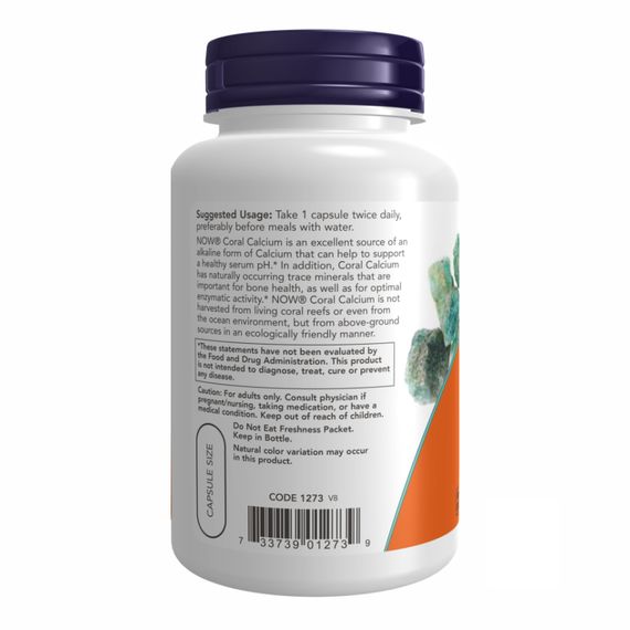Coral Calcium 1000mg - 100 vcaps | Зображення 2