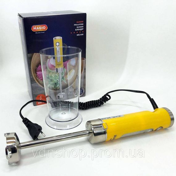 Блендер для супов и соусов Magio, Блендер электрический для смузи с большой чашей DW-51 | Зображення 4